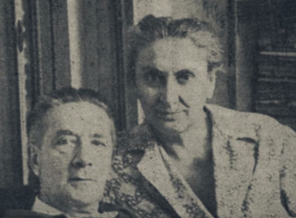 Ion Vinea și soția sa